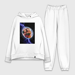 Женский костюм оверсайз Марти и Док