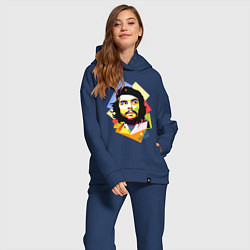 Женский костюм оверсайз Che Guevara Art, цвет: тёмно-синий — фото 2