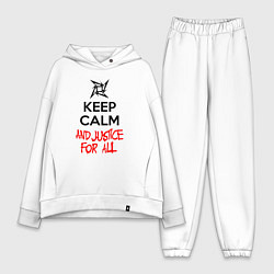 Женский костюм оверсайз Keep Calm & Justice For All