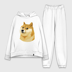 Женский костюм оверсайз Doge