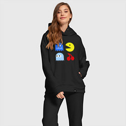 Женский костюм оверсайз Pac-Man Pack, цвет: черный — фото 2