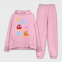 Женский костюм оверсайз Pac-Man: Usual Suspects, цвет: светло-розовый