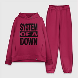 Женский костюм оверсайз System Of A Down