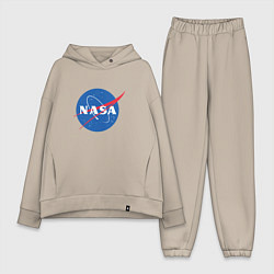 Женский костюм оверсайз NASA: Logo