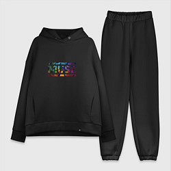Женский костюм оверсайз Muse Colour, цвет: черный