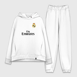 Женский костюм оверсайз Real Madrid: Fly Emirates