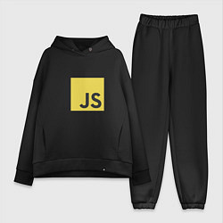 Женский костюм оверсайз JS return true; (black)