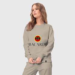 Костюм хлопковый женский Bacardi, цвет: миндальный — фото 2