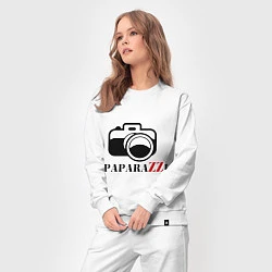 Костюм хлопковый женский Paparazzi, цвет: белый — фото 2