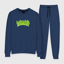 Костюм хлопковый женский Fresher, цвет: тёмно-синий