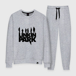 Костюм хлопковый женский Linkin Park, цвет: меланж