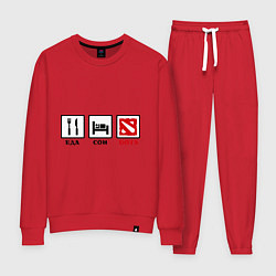 Женский костюм Еда, сон и Dota