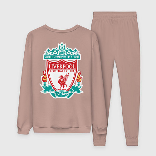 Женский костюм Liverpool FC / Пыльно-розовый – фото 2