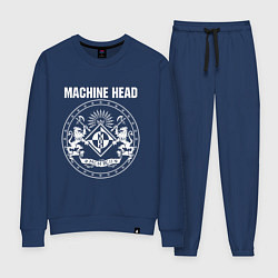 Костюм хлопковый женский Machine Head MCMXCII, цвет: тёмно-синий