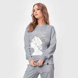 Костюм хлопковый женский Богема, цвет: меланж — фото 2