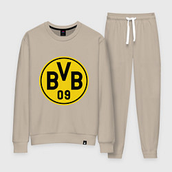 Костюм хлопковый женский BVB 09, цвет: миндальный