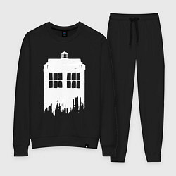 Женский костюм Тардис white - Доктор Кто