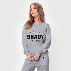 Костюм хлопковый женский Shady records, цвет: меланж — фото 2