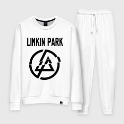 Костюм хлопковый женский Linkin Park, цвет: белый