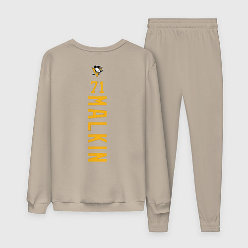 Женский костюм Pittsburgh Penguins: Evgeni Malkin / Миндальный – фото 2