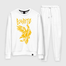 Костюм хлопковый женский TOP: BANDITO, цвет: белый
