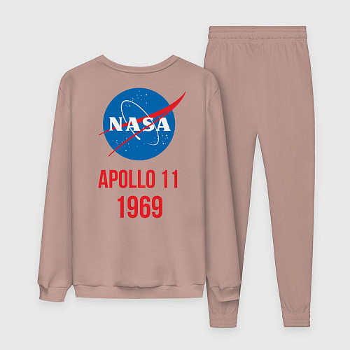 Женский костюм Nasa Apollo 11 / Пыльно-розовый – фото 2