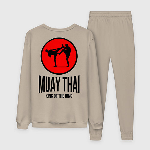 Женский костюм Muay Thai fight / Миндальный – фото 2