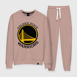 Костюм хлопковый женский GOLDEN STATE WARRIORS, цвет: пыльно-розовый