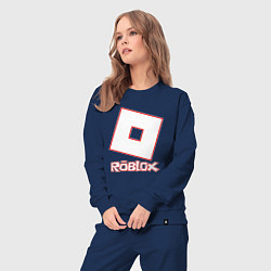Костюм хлопковый женский ROBLOX, цвет: тёмно-синий — фото 2