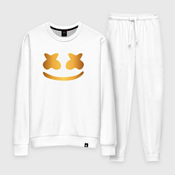 Женский костюм Marshmello gold