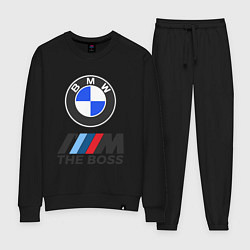 Костюм хлопковый женский BMW BOSS, цвет: черный