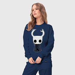 Костюм хлопковый женский Рыцарь Hollow Knight, цвет: тёмно-синий — фото 2