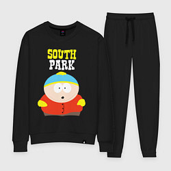 Костюм хлопковый женский SOUTH PARK, цвет: черный