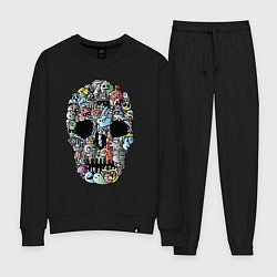 Женский костюм Tosh Cool skull