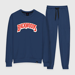 Костюм хлопковый женский BACKWOODS, цвет: тёмно-синий