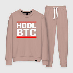 Женский костюм БИТКОИН BITCOIN HODL BTC