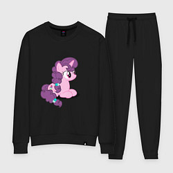 Костюм хлопковый женский Pony Pink Mammal Purple - Litt, цвет: черный