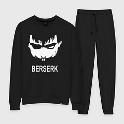 Костюм хлопковый женский Berserk, цвет: черный