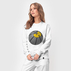 Костюм хлопковый женский Wu-Tang Basketball, цвет: белый — фото 2