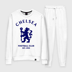 Костюм хлопковый женский Chelsea Est. 1905, цвет: белый