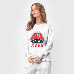 Костюм хлопковый женский Mars Project, цвет: белый — фото 2