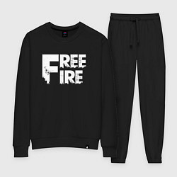 Женский костюм FREEFIRE FF WHITE LOGO Z