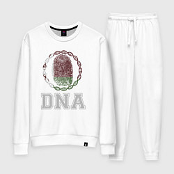 Костюм хлопковый женский Беларусь в ДНК, цвет: белый
