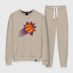 Костюм хлопковый женский Suns Basket, цвет: миндальный