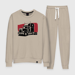 Женский костюм Truck red