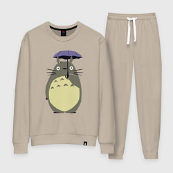 Женский костюм Тоторо под зонтом