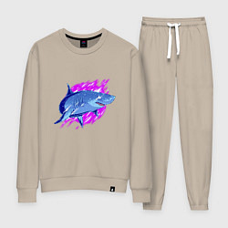 Женский костюм Неоновая акула Neon shark