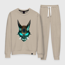 Женский костюм МАСКА СЯО ГЕНШИН ИМПАКТ НЕОН