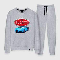 Костюм хлопковый женский Bugatti - motorsport, цвет: меланж