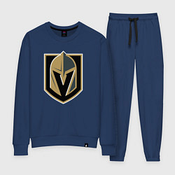 Костюм хлопковый женский Vegas Golden Knights , Вегас Голден Найтс, цвет: тёмно-синий